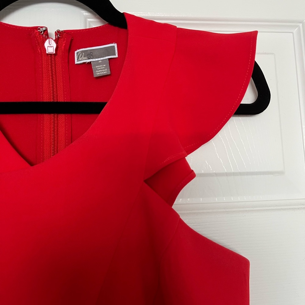 Chelsea28 Cross Front Ruffle Dress - Size M - Picture 5 of 7